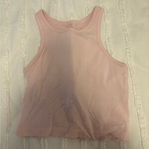 Lululemon pink workout top